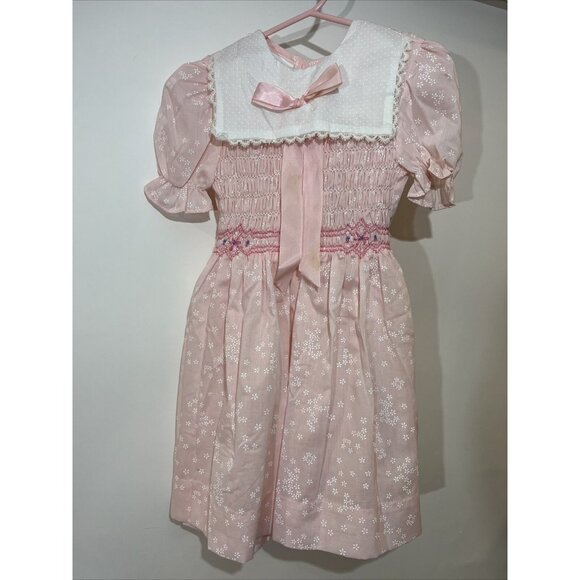 6-VTG Isabella Nannette Polly Flinders Girls Size 5 Dress Lot 60s 80s 90s - Picture 12 of 14